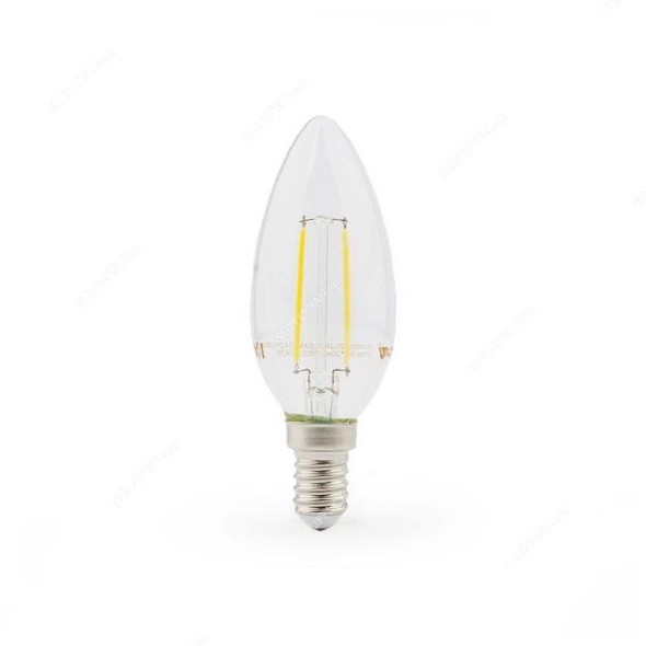 V-Tac LED Candle Bulb, VT-1886, COG, 2W, WarmWhite