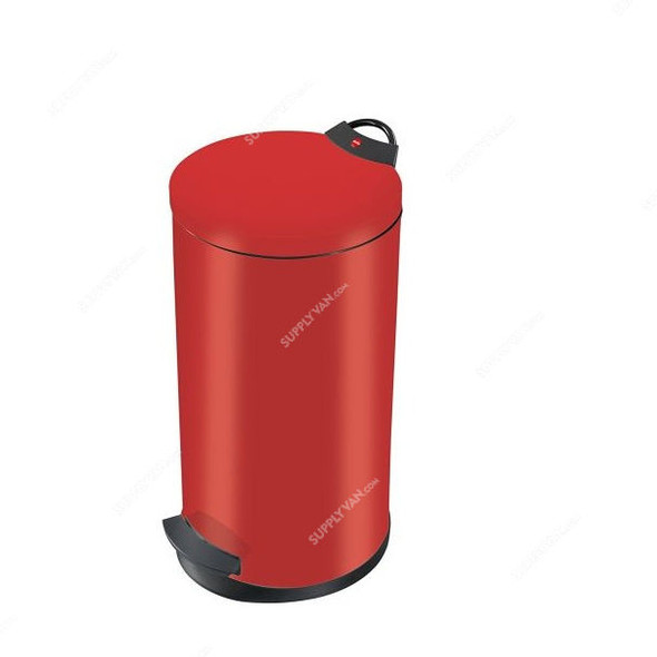 Hailo Pedal Waste Bin, Hlo-0520-839, T2 L, 19 Litres, Red