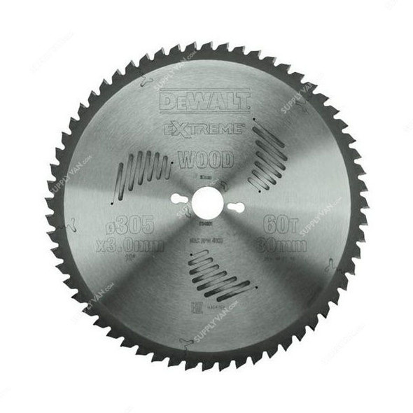 Dewalt Extreme Circular Saw Blade, DT4331-QZ, 305x30MM, 60 Teeth