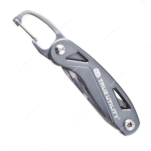 True Utility Clip Stick Multi Tool, TU-198, Silver