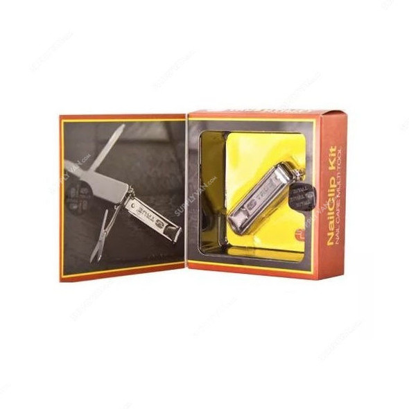 True Utility Nail Clip Kit Gift Box, TU-215G, Silver