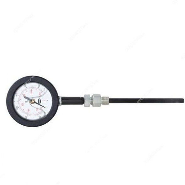 Brannan Exhaust Gas Thermometer, 93-100-2, 200MM, Bottom Entry