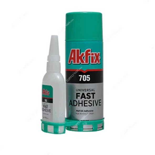 Akfix Universal Fast Adhesive Set, 705, 100ML
