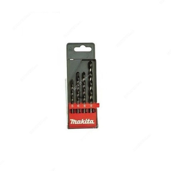 Makita Masonry Drill Bit Set, P-10182, 4PCS