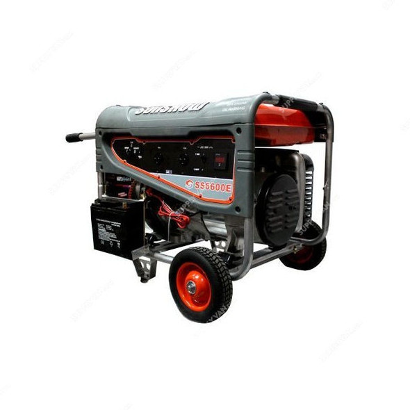 Sunshow Gasoline Generator, SS6600E, 5.9KVA