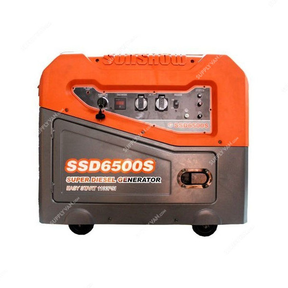 Sunshow Diesel Generator, SSD6500S, 5.5KVA
