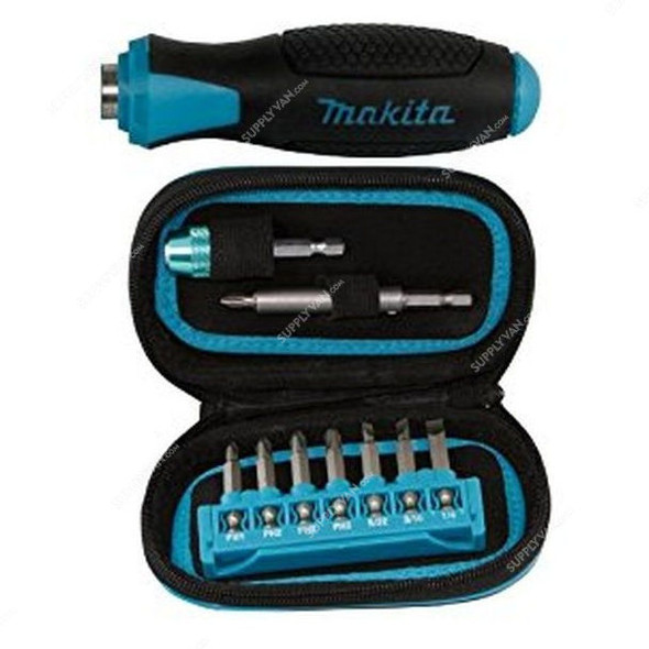 Makita Ratchet Screwdriver Pouch, P-90180, 11PCS