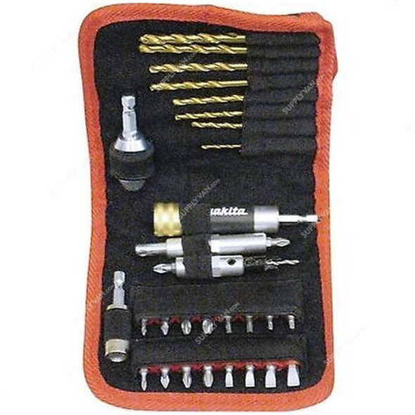 Makita Drill Bit, Guide and Driver Set, P-46523, 29PCS