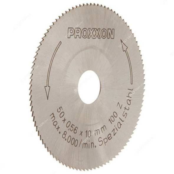 Proxxon Circular Saw Blade, 28020, 50 x 10MM, 100 Teeth