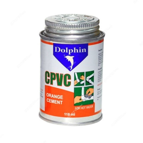 Dolphin CPVC Adhesive, 118ML, PK24