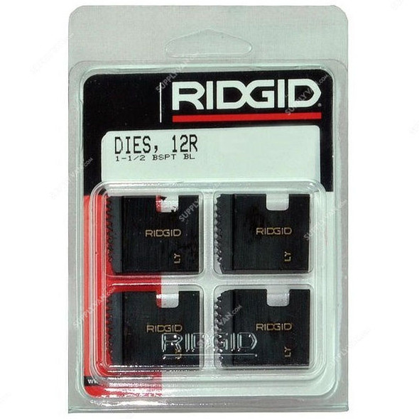 Ridgid Pipe Thread Die Set, 45883, BSPT, 1-1/2 Inch