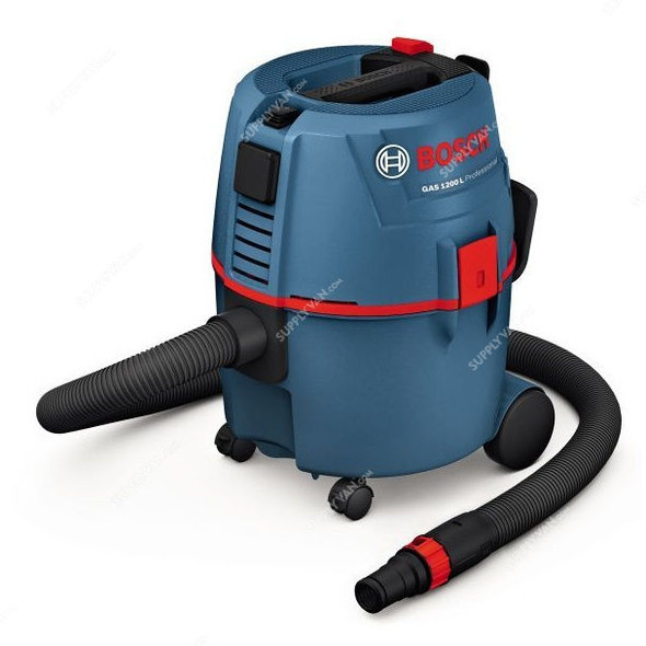 Bosch Wet and Dry Vacuum Cleaner, GAS1200L, 1200W, 15 Litres