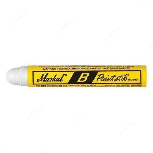Markal Solid Paint Marker, 80220, White