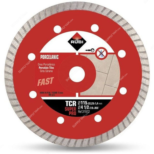 Rubi Diamond Blade, 031972, 115MM