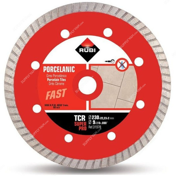 Rubi Diamond Blade, 031978, 230MM