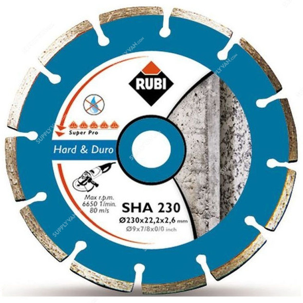 Rubi Diamond Blade, 032928, 230MM