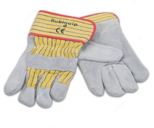 Rubi Standard Protection Gloves, 080905, Yellow and Grey