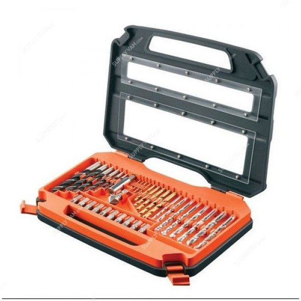 Black And Decker Drilling, Driving And Screwdriver Set, A7152-XJ, 35PCS