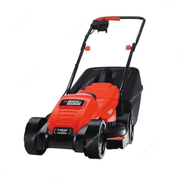 Black And Decker Electric Lawnmower, EMAX32S-GB, 1200W