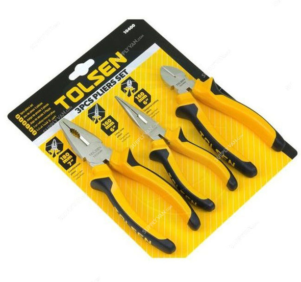 Tolsen Plier set, 10400, 3PCS