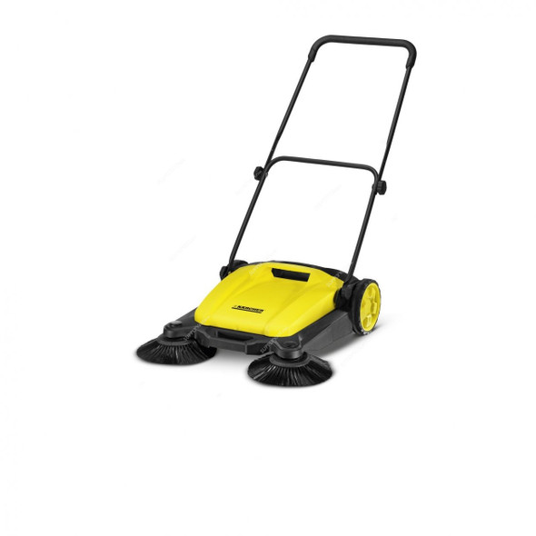 Karcher Push Sweeper, 1-766-300-0, Black and Yellow