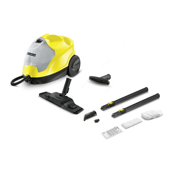 Karcher Steam Cleaner, 1-512-407-0, Black and Yellow