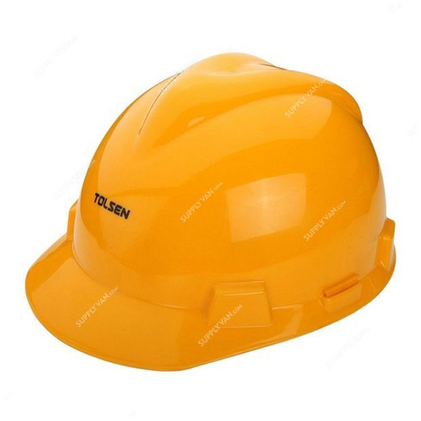 Tolsen Safety Helmet, 45088, Yellow