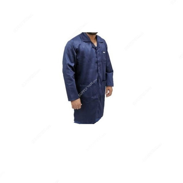 Armour Production Twill Lab Coat, Navy Blue, 4XL