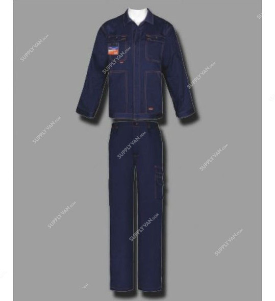 Taha Safety Pant and Shirt, Navy Blue, XL