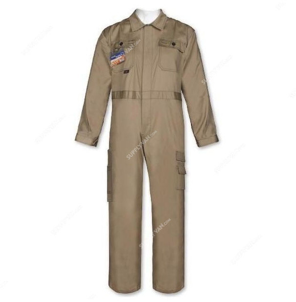 Taha Safety Coverall, Beige, XL