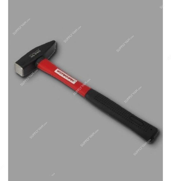 Workman Machinist Hammer With Plastic Coating Handle, Black and Red, 800 GM