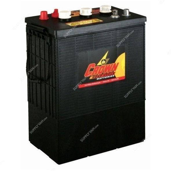 Crown Battery Deep Cycle Battery, D06330, 6V, 5A
