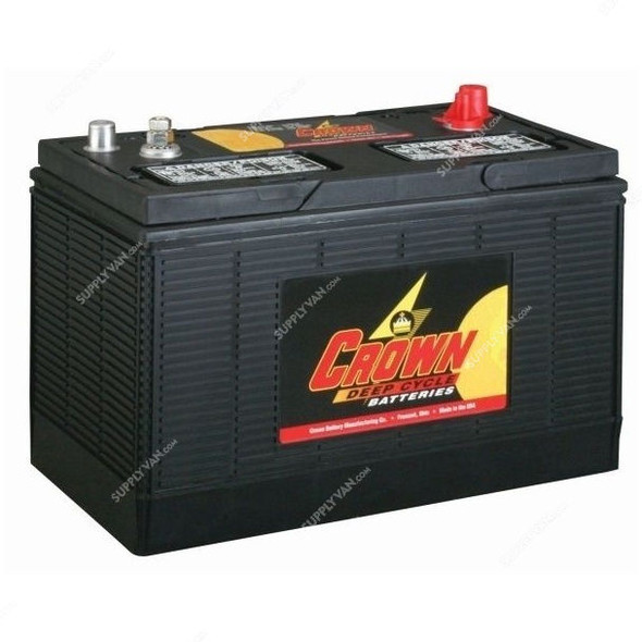 Crown Battery Deep Cycle Battery, D12130, 12V, 3.5-4A