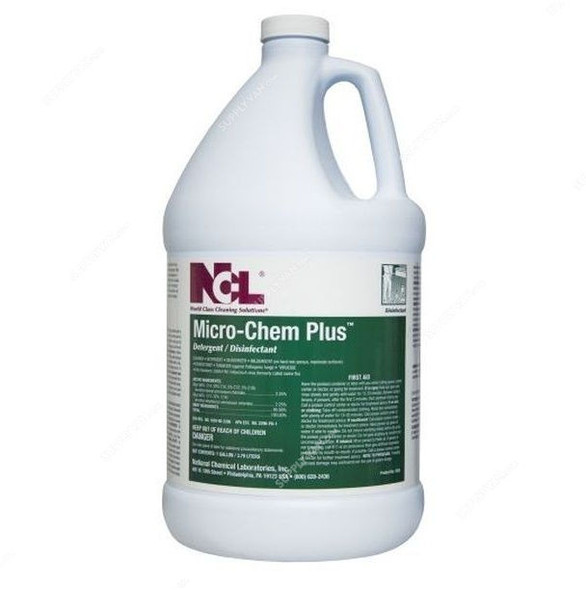 Ncl Disinfectant Cleaner, 0255, 3.79 Ltrs