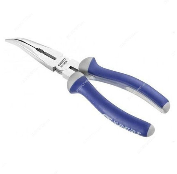 Expert Bended Nose Round Plier, E189871, 160MM