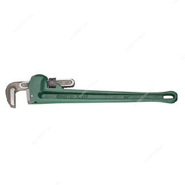 Sata Heavy Duty Pipe Wrench, 70813, Chrome Vanadium Steel, 10 Inch Length