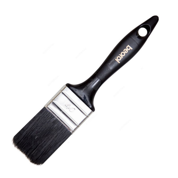 Beorol Paint Brush, BPB40, Black Professional, 40x15MM