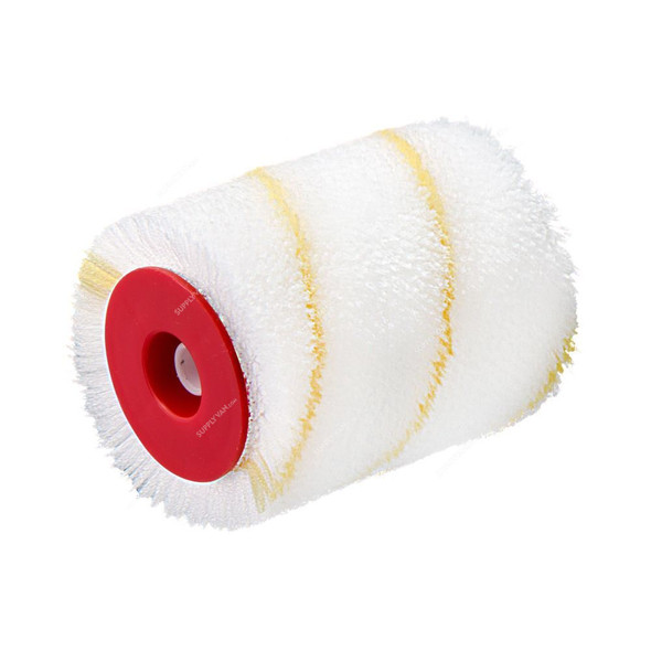 Beorol Paint Roller Cover, VELR45x90, Eleven, White and Yellow