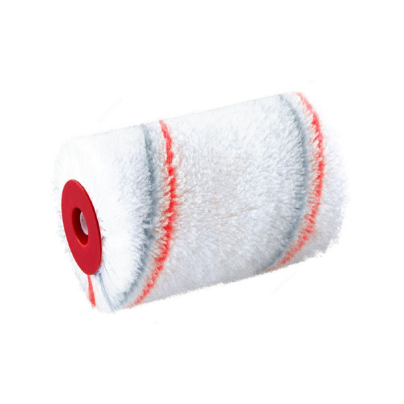 Beorol Paint Roller Cover, VMSCR45X90, Master Classic, White and Red