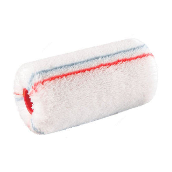 Beorol Paint Roller Cover, VJMSCR188, Jumbo Master Classic, White and red