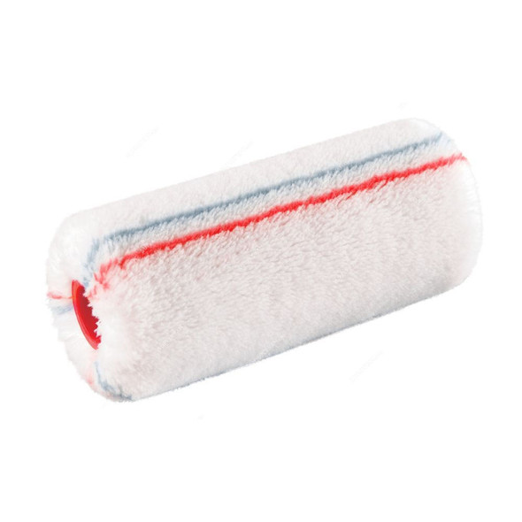 Beorol Paint Roller Cover, VJMSCR238, Jumbo Master Classic, White and red
