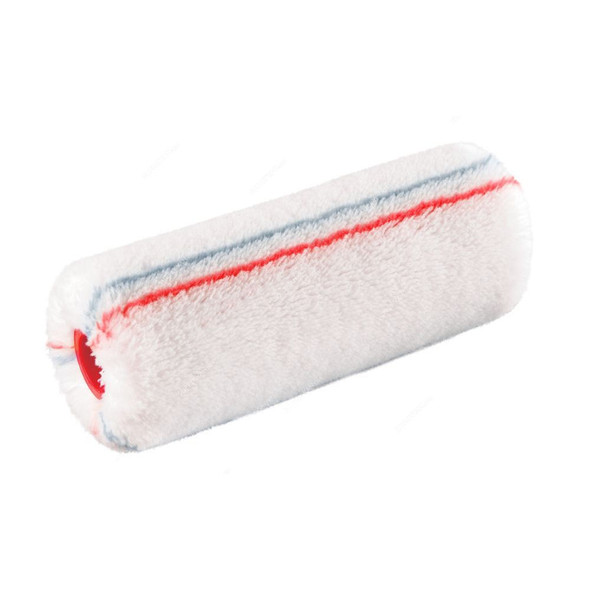 Beorol Paint Roller Cover, VJMSCR278, Jumbo Master Classic, White and red