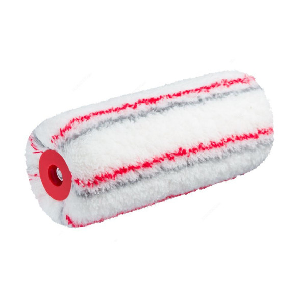 Beorol Paint Roller Cover, VURPR238, Ultra Red Plus, White and Red
