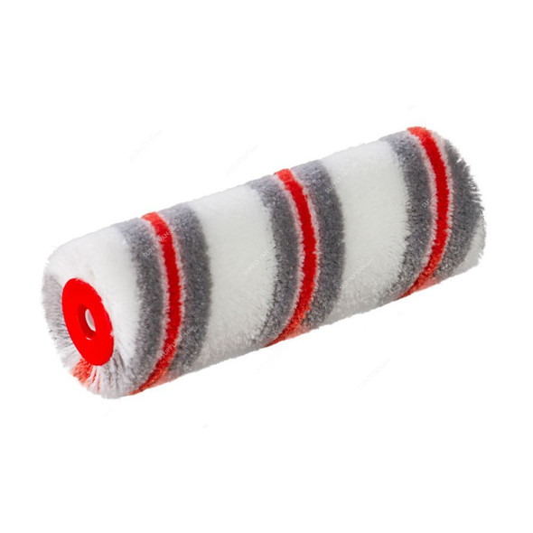 Beorol Paint Roller Cover, VMSR238, Master, White and Red