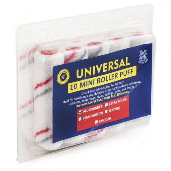 Universal Paint Roller, UP-4-AR-100, Mini All Rounder, 4 Inch