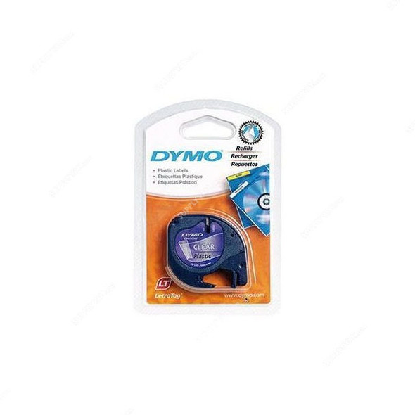 Dymo Label Tape, DYS0721530, LetraTag, 4 Mtrs