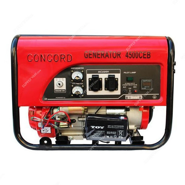 Concord Gasoline Generator, 4500CEB, 3.5KVA