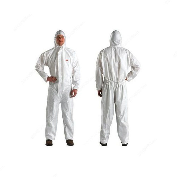 3M Disposable Protective Coverall, 4510-XL, Size XL, White