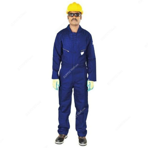 Vaultex Coverall Work Wear, Size 4XL, Blue