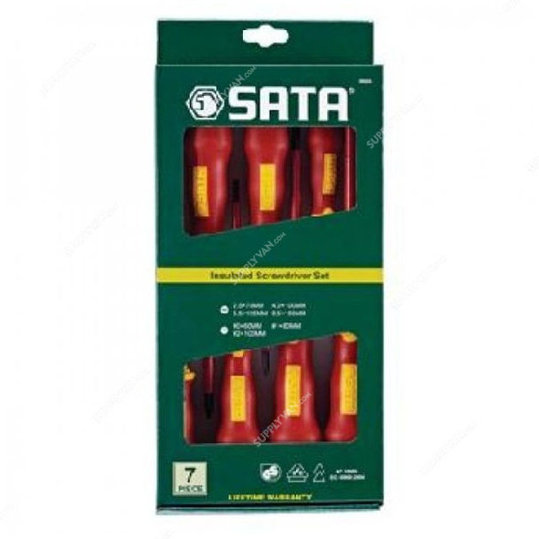 Sata Insulated Screwdriver Set, 9303, 7PCS